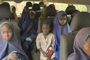 kidnapped school children in Nigeria
